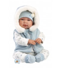 Lelle Tino zēns 44 cm (raud, runā, ar mānekli, mīkstais ķermenis, kustina rokas un kājas) Spānija LL84485